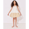 Balls In The Air Dress, Swan & Milky Tea - Dresses - 2