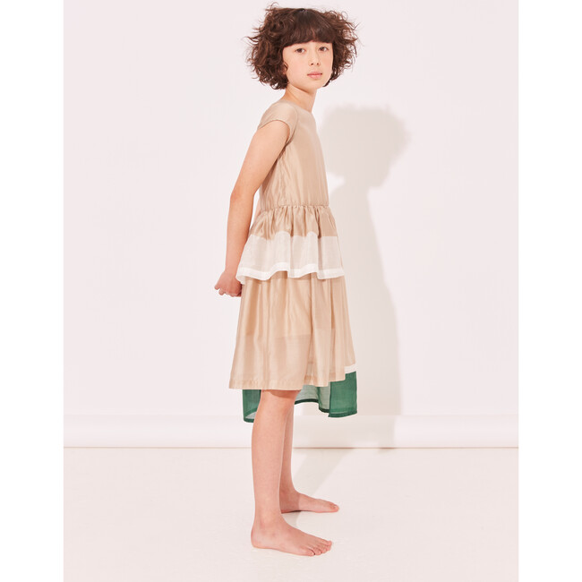 Capacious Dress, Milky Tea - Dresses - 3
