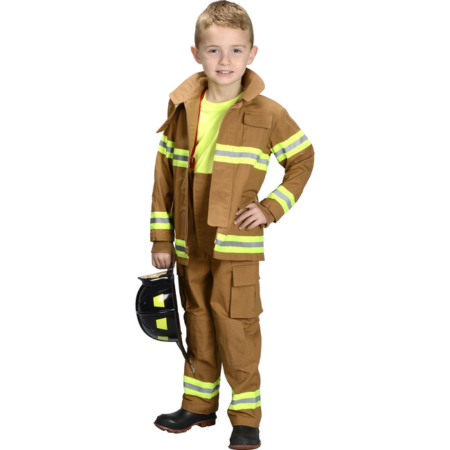 Jr. Firefighter Suit, Tan - Costumes - 2