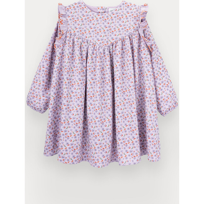 Suzie Dress For Girl, Printed Cotton
