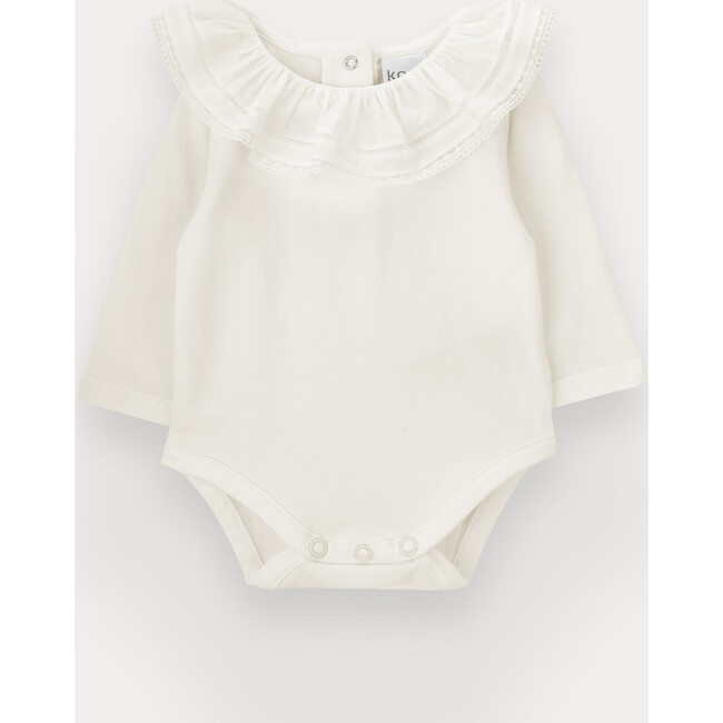 Rose Bodysuit For Baby Girl, Organic Cotton