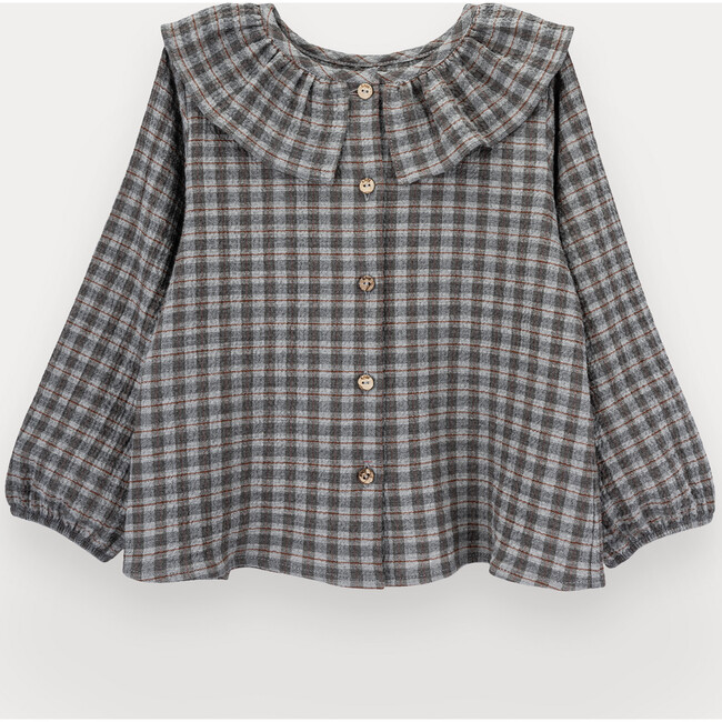 Lucia Blouse For Girl, Checks