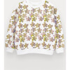 Gleaming Garden Sweatshirt For Girl, Cotton - Sweatshirts - 1 - thumbnail