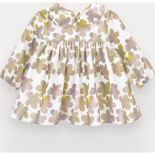 Fluffy Flower T-Shirt For Girl, Organic Cotton