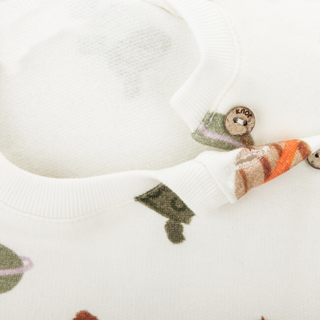 Little Astronaut Bodysuit For Baby Boy, Cotton - Onesies - 2