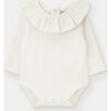 Cloudy Bodysuit For Baby Girl, Organic Cotton - Onesies - 1 - thumbnail