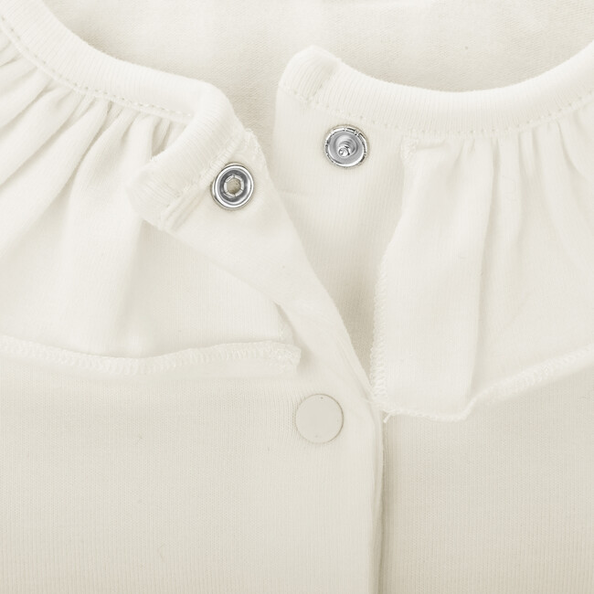 Cloudy Bodysuit For Baby Girl, Organic Cotton - Onesies - 2