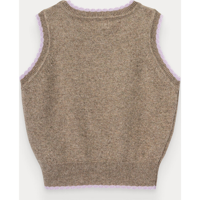 Cherry Moon Knitted Sweater For Girl - Sweaters - 3