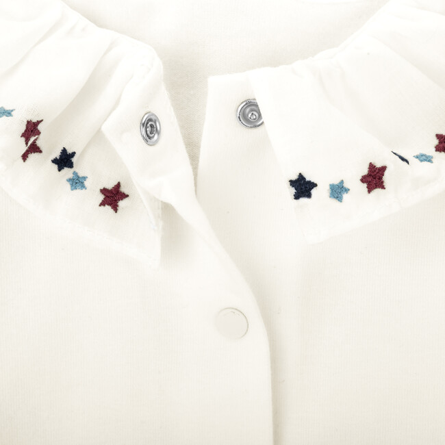 Jolly Stars Bodysuit For Baby Girl, Organic Cotton