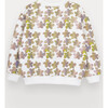 Gleaming Garden Sweatshirt For Girl, Cotton - Sweatshirts - 3