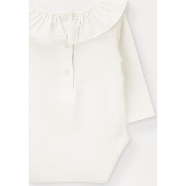 Cloudy Bodysuit For Baby Girl, Organic Cotton - Onesies - 3
