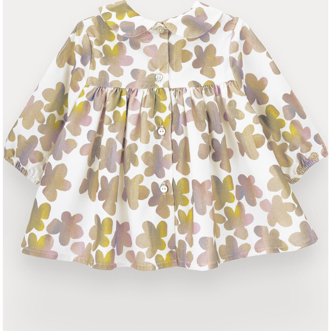 Fluffy Flower T-Shirt For Girl, Organic Cotton - T-Shirts - 3