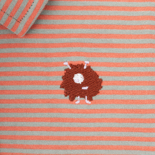 Beastie Stripes Polo For Boy, Cotton