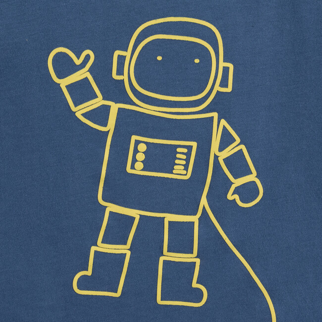 Astronaut T-Shirt For Boy, Organic Cotton - T-Shirts - 2