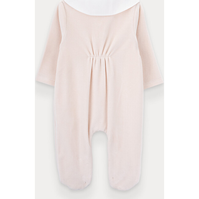 Babygrow Pink Space Smothie For Baby Girl, Cotton - Footie Pajamas - 3