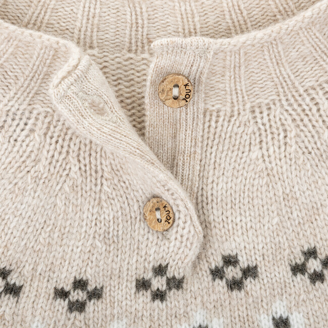 Apricity Knitted Sweater For Girl - Sweaters - 3