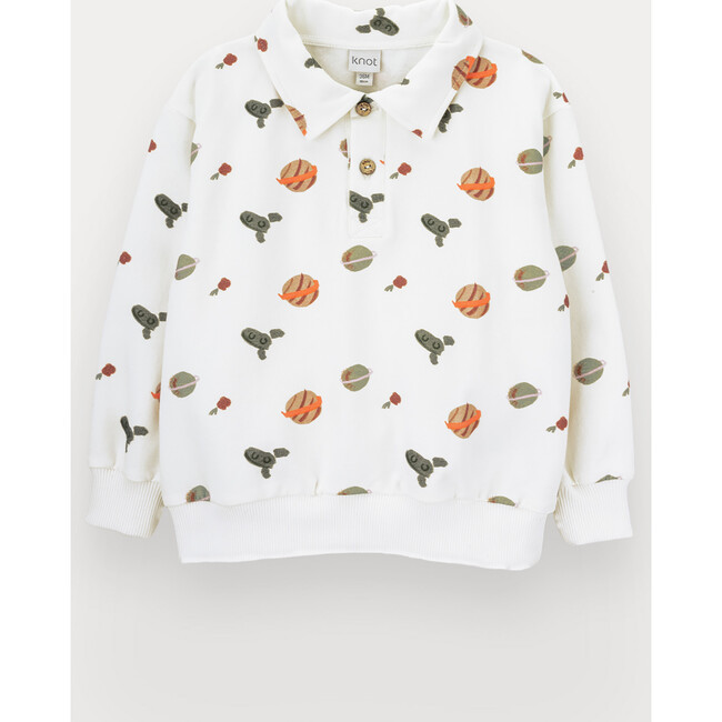 Moon Journey Polo For Boy, Cotton