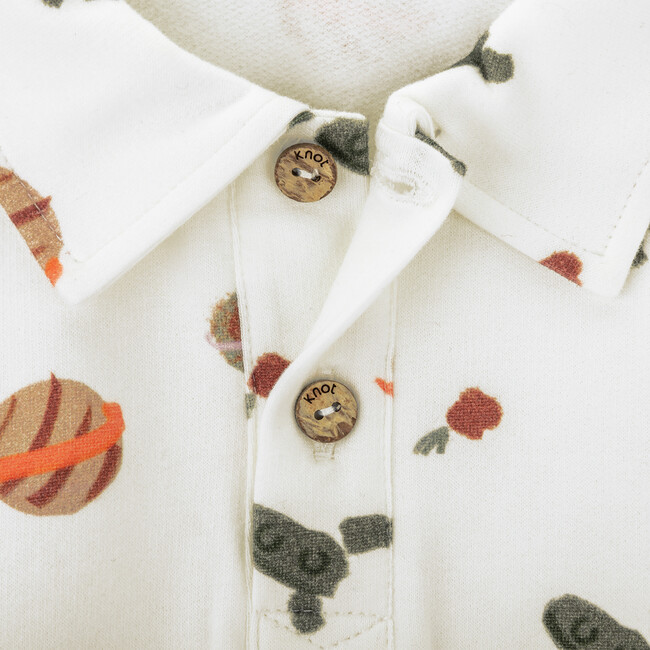 Moon Journey Polo For Boy, Cotton