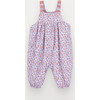 Jace Overalls For Baby Girl, Printed Cotton - Overalls - 1 - thumbnail