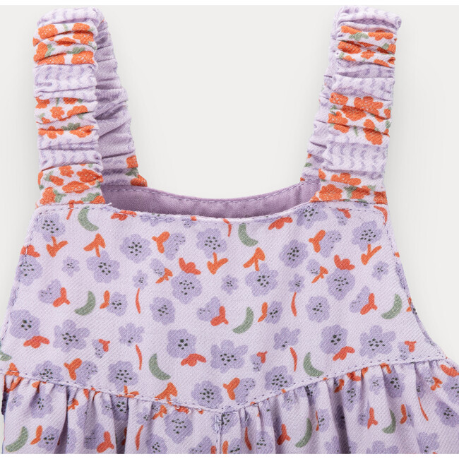 Jace Overalls For Baby Girl, Printed Cotton