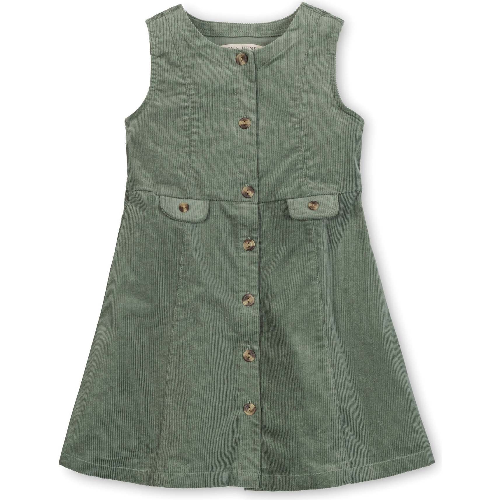 ROSARY MOON Corduroy Belted Tunic 25AW