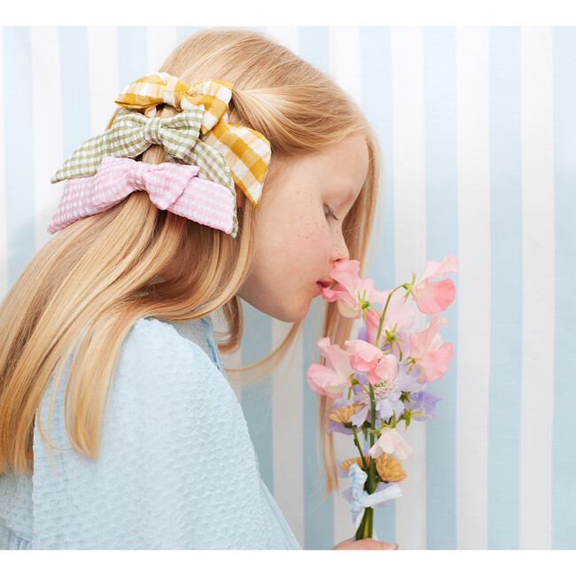 Gingham Hair Bows - Hair Accessories - 2