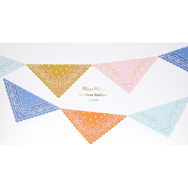 Western Bandana Flag Garland - Party - 3