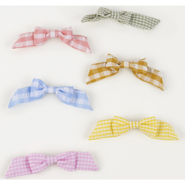 Gingham Hair Bows - Hair Accessories - 3