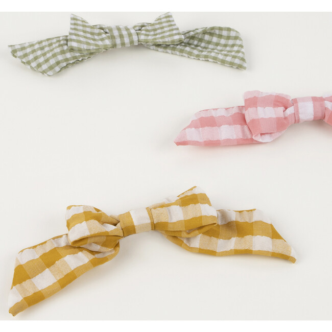 Gingham Hair Bows - Hair Accessories - 4
