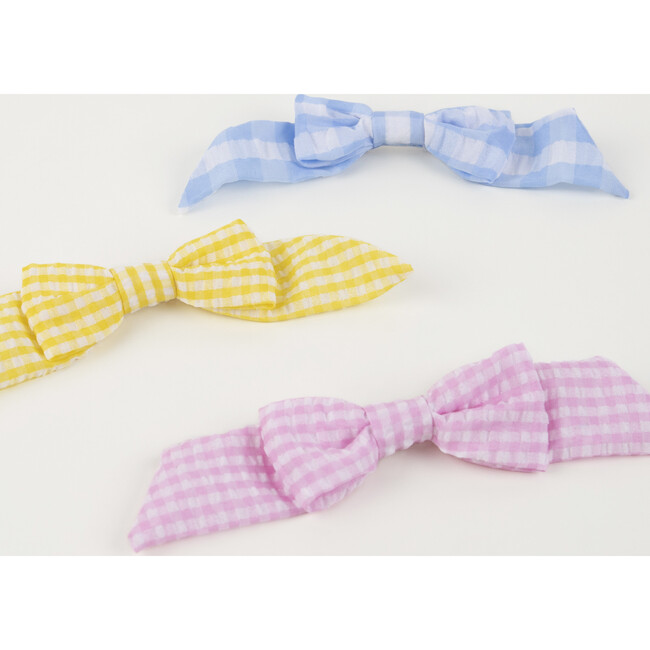 Gingham Hair Bows - Hair Accessories - 5