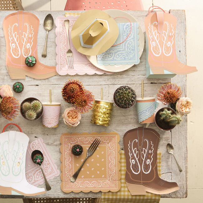 Western Boot Plates - Party - 2