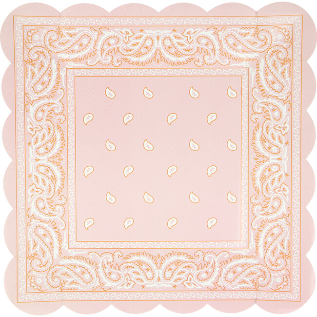 Western Bandana Square Plates - Party - 7