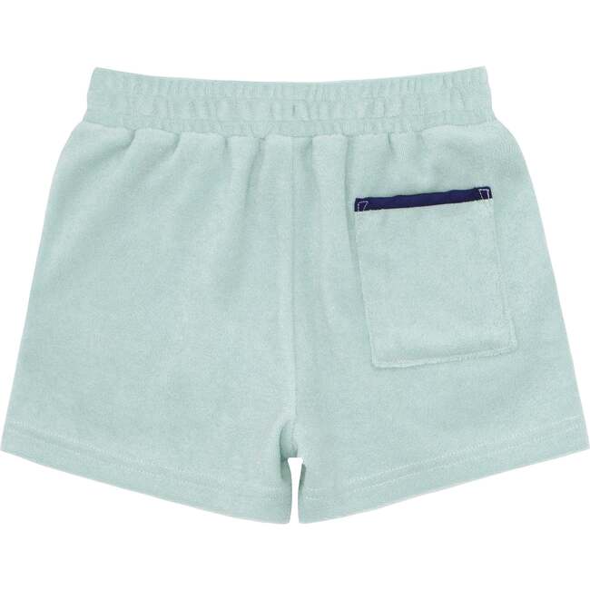 Boys Minnow X Brock Collection Garden Sage Terry Short - Shorts - 3