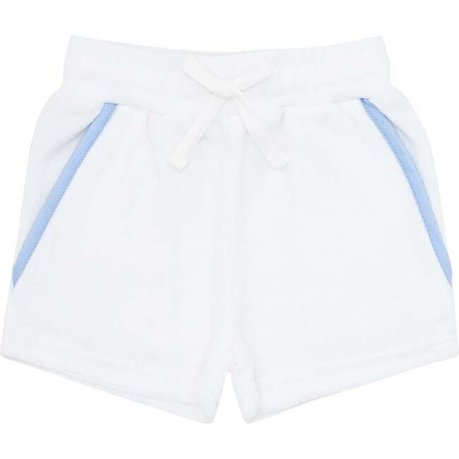 Boys French Terry Short, White
