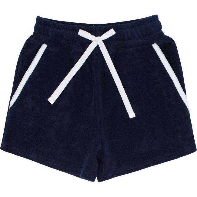 Boys French Terry Short, Navy