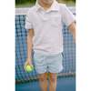 Boys French Terry Short, Blue - Shorts - 3