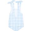 Girl's Sunwashed Plaid Tie Knot One Piece - One Pieces - 4