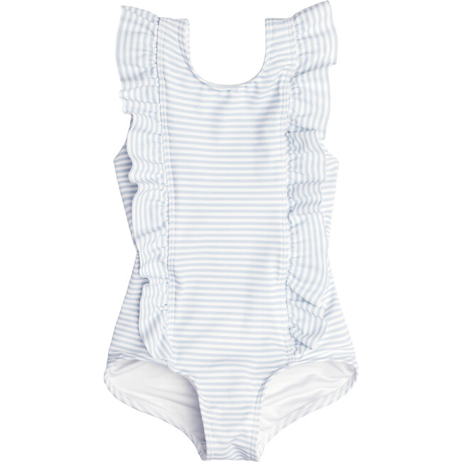 Powder Blue Ruffle One Piece