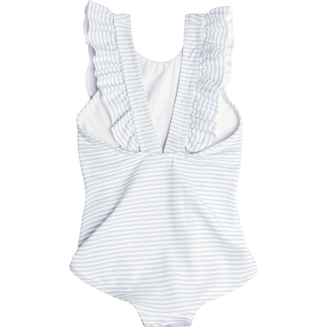 Powder Blue Ruffle One Piece - One Pieces - 2
