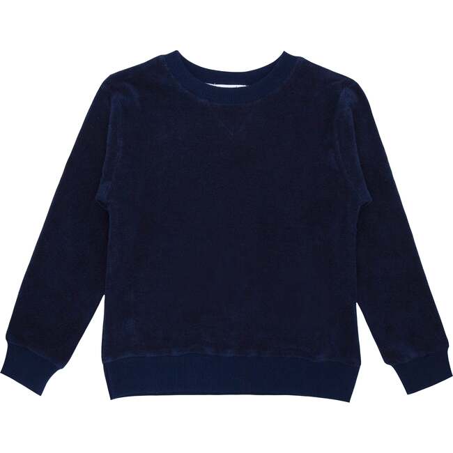 Unisex French Terry Sweatshirt, Navy