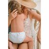 Powder Blue Stripe Diaper Bloomer Cover - Bloomers - 2