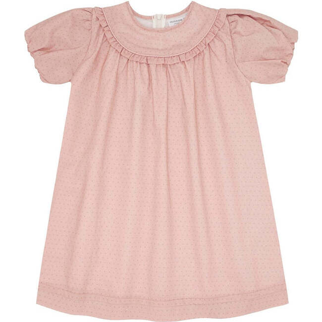 Camellia Polka Dot Puff Sleeve Dress - Dresses - 1