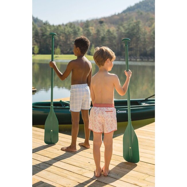 Boy's Nantucket Floral Boardie - Swim Trunks - 2