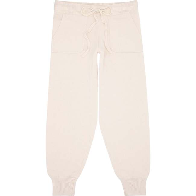 Women's Knit Pant, Cream