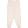 Women's Knit Pant, Cream - Pants - 4