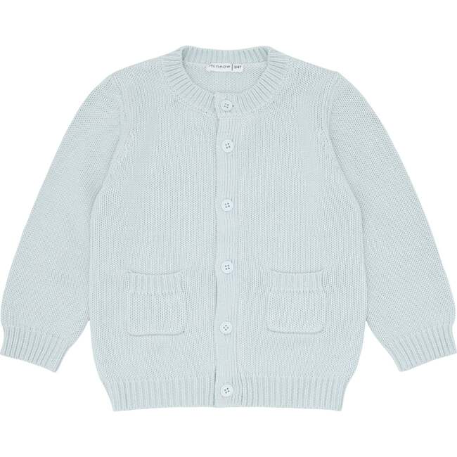 Knit Cardigan, Light Blue
