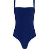 Women's Navy Low Back Simple One Piece - One Pieces - 1 - thumbnail