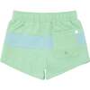Sea Marsh Colorblock Boardie, Green - Swim Trunks - 4 - thumbnail