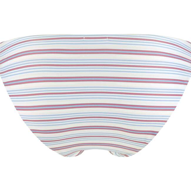 Women's Vintage Stripe Low Waist Bikini Bottom - Two Pieces - 7