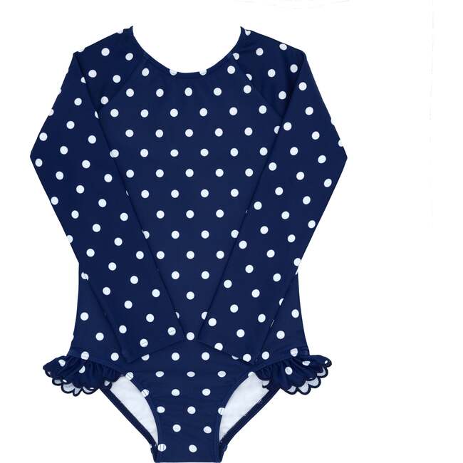 Girls Atlantic Dot Rashguard One Piece - One Pieces - 1